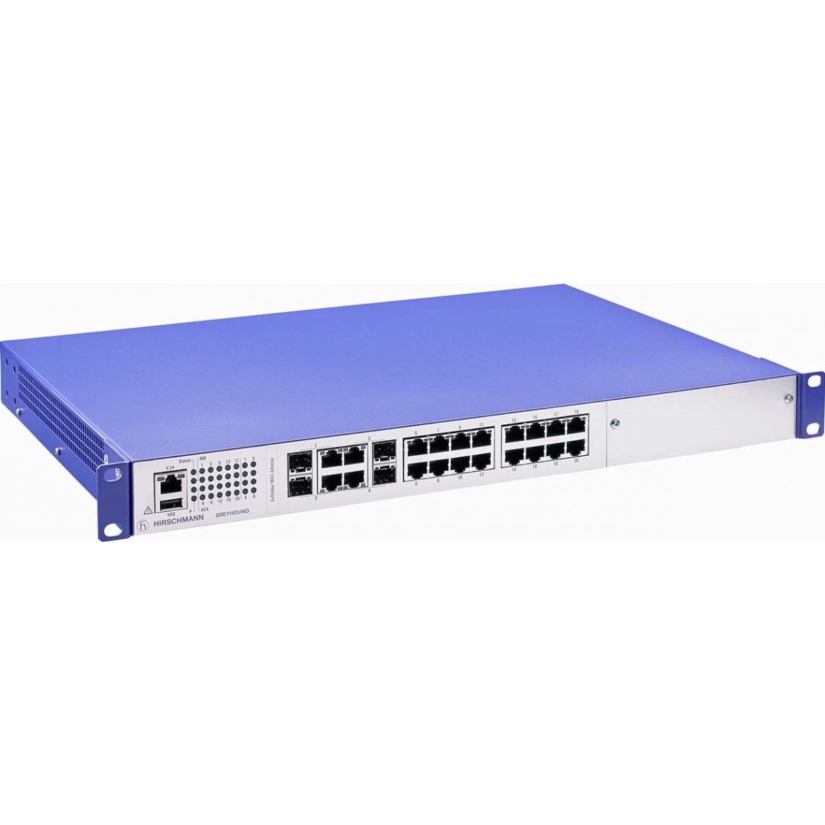 Hirschmann 942 123-999-004 Managed Rackmount Ethernet Switch 19 in